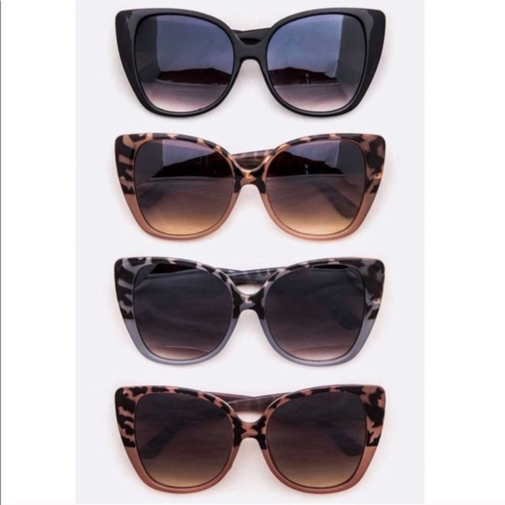 Leopard Print Sunglasses